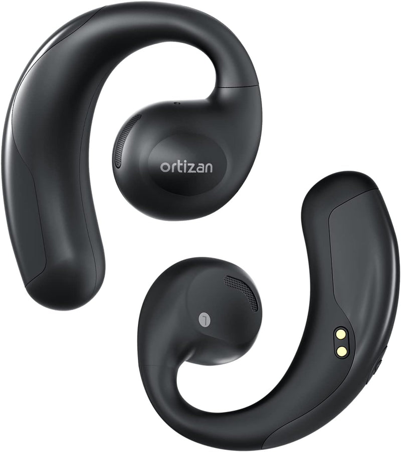 Ortizan Open Ear Kopfhörer, Kabellose Ohrhörer mit Ohrbügeln, Bluetooth 5.3, IP67 Wasserschutz, Luft