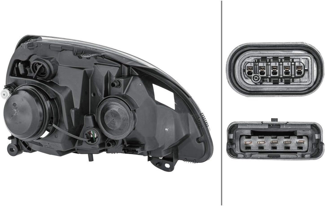 HELLA 1DL 008 461-791 Halogen/Xenon-Hauptscheinwerfer - links - für u.a. Renault Clio II (Bb_, Cb_)