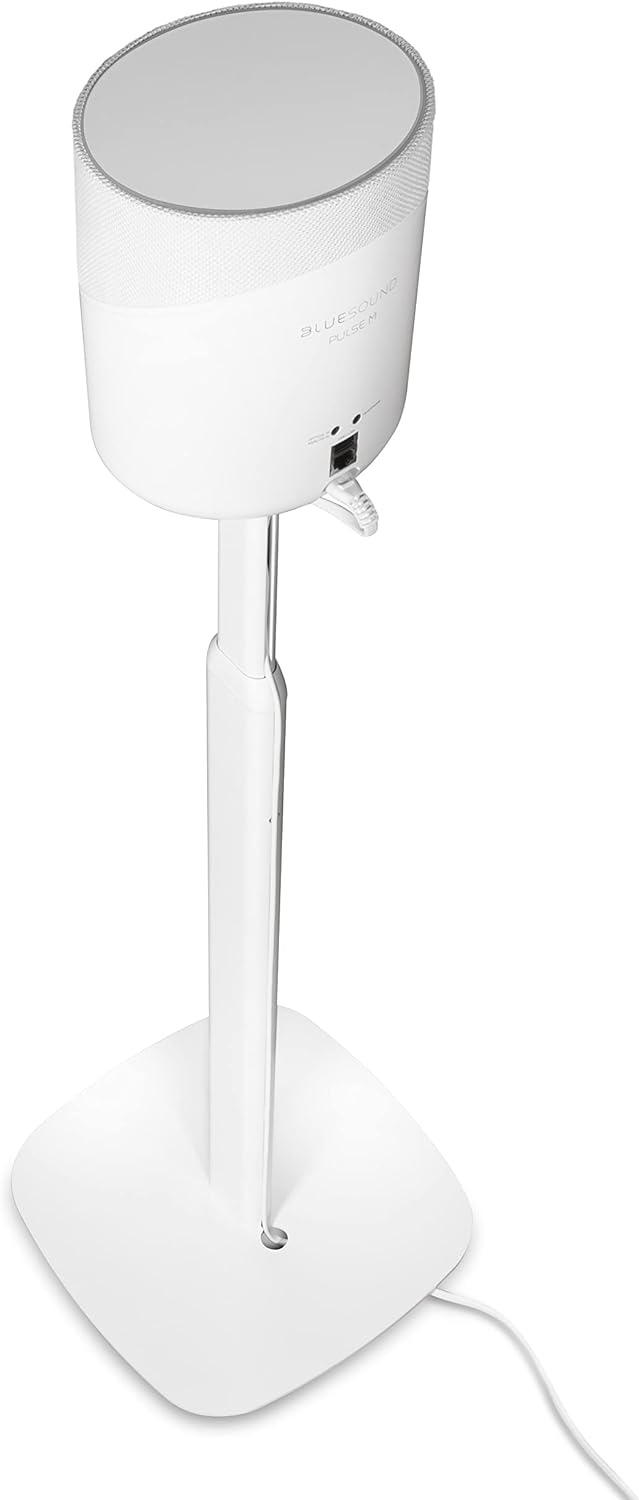 Bluesound FS230 Universell Verstellbarer Bodenständer Für Pulse M & Pulse Flex – Weiss Bluesound Bla