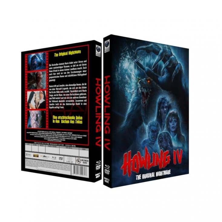 Howling 4 - The Original Nightmare - ( Das Tier IV ) 2-Disc Mediabook ( Cover A ) - limitiert auf 22