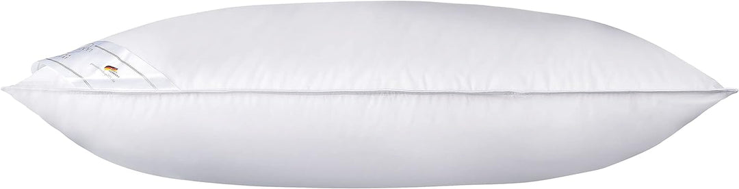 Moon Luxury Kopfkissen 3-Kammer Innenkissen ca. 80x80 cm - 800g - 90% Daunen und 10% Federn mit Trau