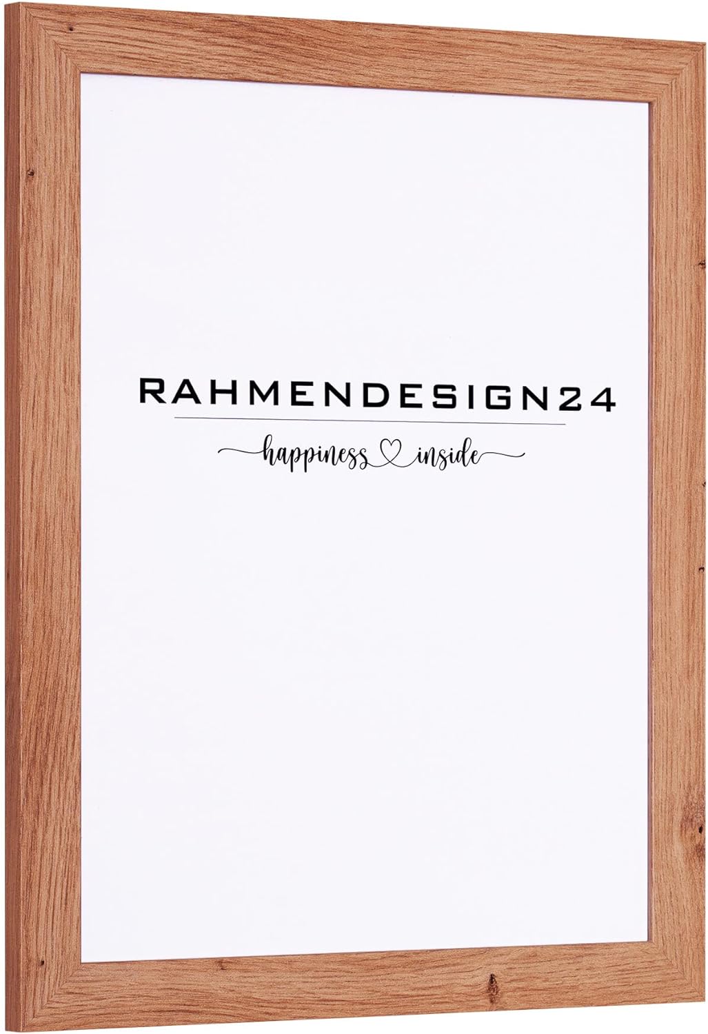 Rahmendesign24 Bilderrahmen Milano 45x60 (POSTERFORMAT) Eiche natur Fotorahmen, Wechselrahmen, Poste