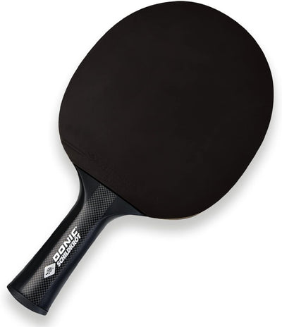 Donic-Schildkröt Carbon Tischtennisschläger CarboTec 3000, One-Piece Konstruktion, Schwarz