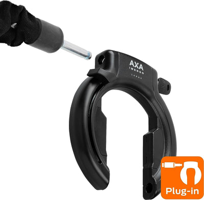 AXA Imenso Large Retractable – Fahrradschloss – Rahmenschloss – Sicherheitsstufe 12 – Kombinierbar m