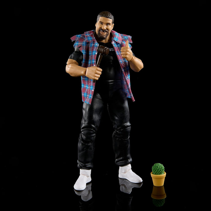 WWE Commissioner Mick Foley Elite Series Mattel 102 Wrestling Figure