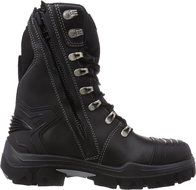 MTS M-Gecko Kinley S3 Flex ÜK HI/CI 16104 Unisex-Erwachsene Sicherheitsstiefel 44 EU Schwarz, 44 EU