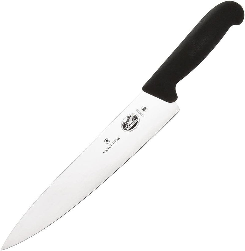 Victorinox Fibrox, coltello per sfilettare in acciaio inossidabile, lavabile in lavastoviglie, nero