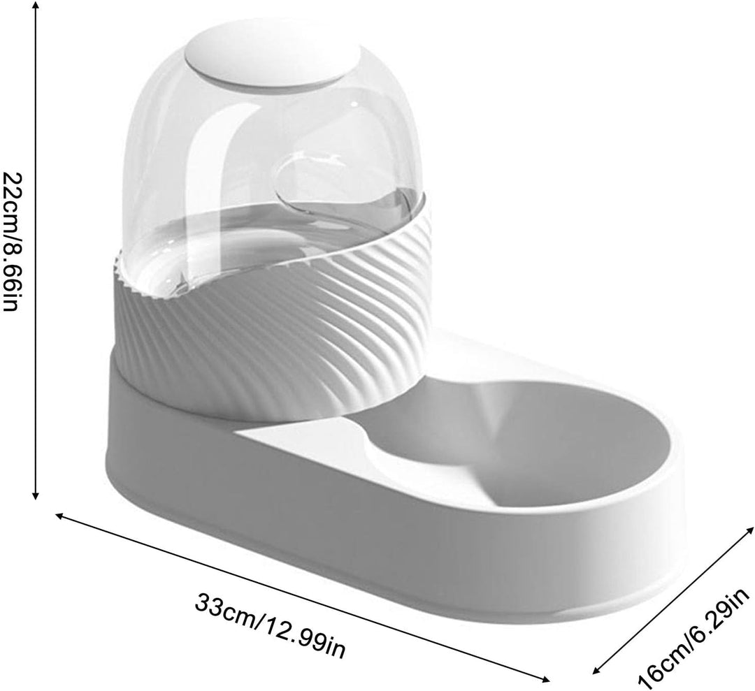 Futterspender Für Haustiere,Pets Cats Dogs Automatic Waterer and Food Feeder,Water Dispenser,Pet Aut