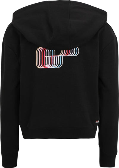 FILA Mädchen Stralen Graphic Logo Hooded Sweat Kapuzenjacke 158-164 Schwarz, 158-164 Schwarz