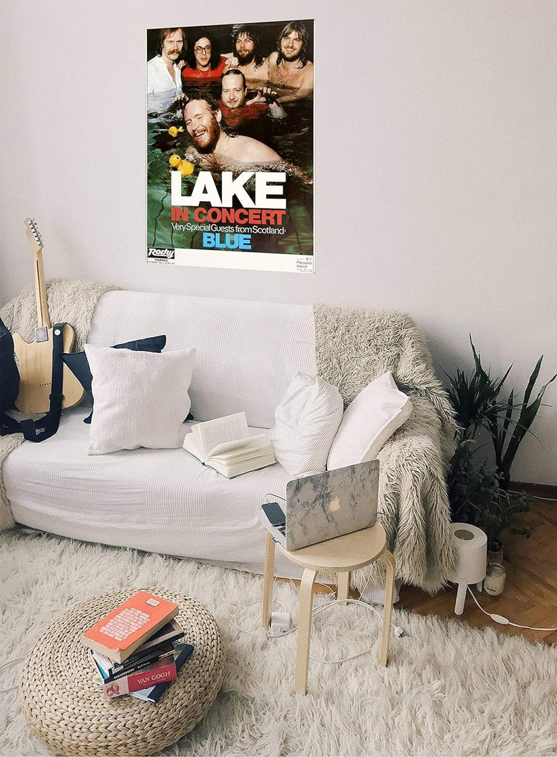 Lake - Hot Day, 1981 » Konzertplakat/Premium Poster | Live Konzert Veranstaltung | DIN A1 «