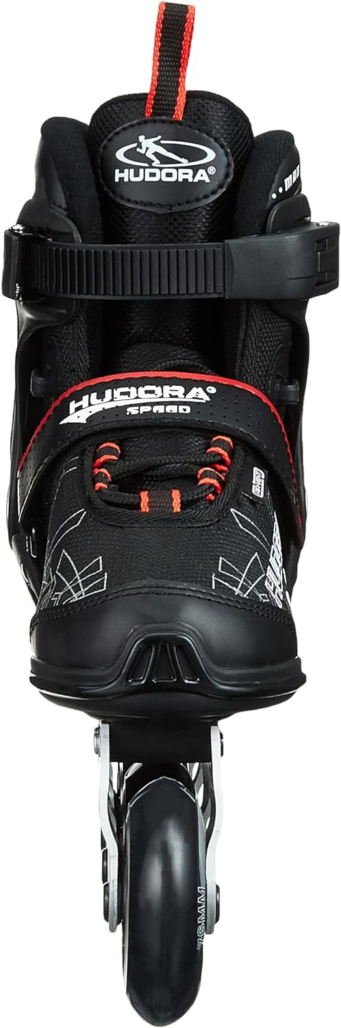 HUDORA Inliner Inline-Skates RX-23 36 Schwarz/Rot, 36 Schwarz/Rot