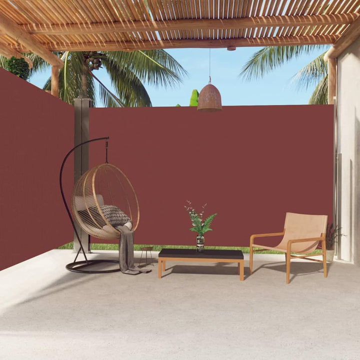 Tidyard Ausziehbare Seitenmarkise, Sichtschutz, Windschutz, Wasserdicht, Sonnenschutz, Markise für B