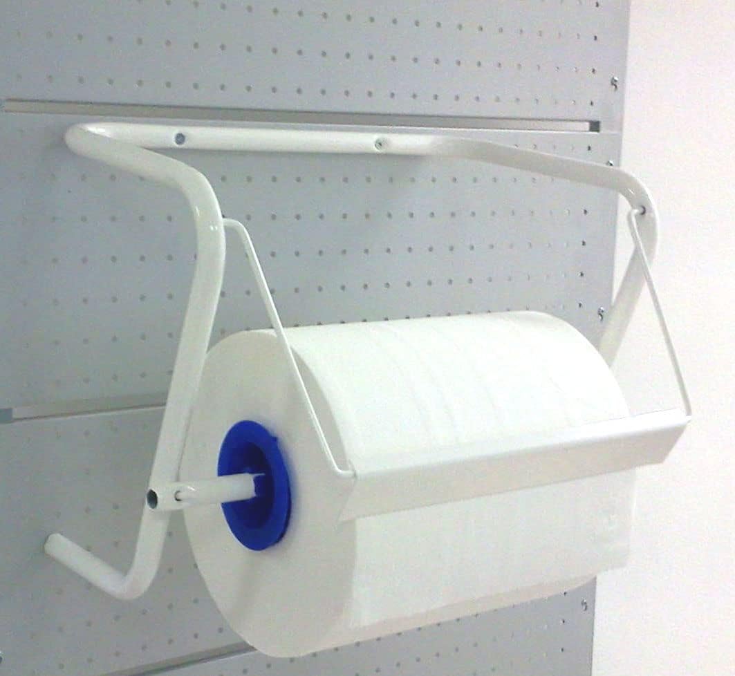 Tecnokit Spender aus Papier, Weiss/Wand