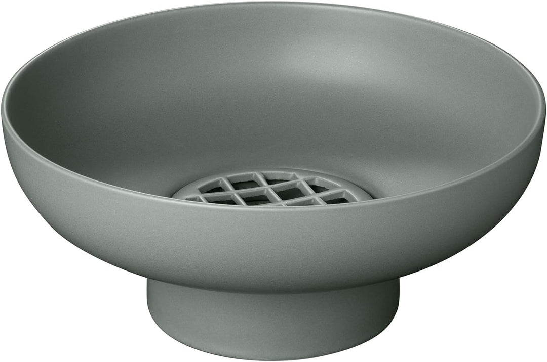blomus Vase -MIYABI- Farbe Duck Green Blumenvase für Dekoration Keramik Grösse M (66628) M Duck Gree