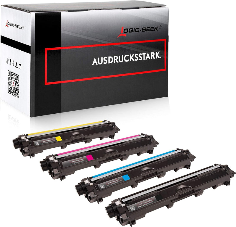 Logic-Seek 4X Toner kompatibel für TN241 TN245 Multipack für Brother DCP-9015CDW HL-3142CW MFC-9140C