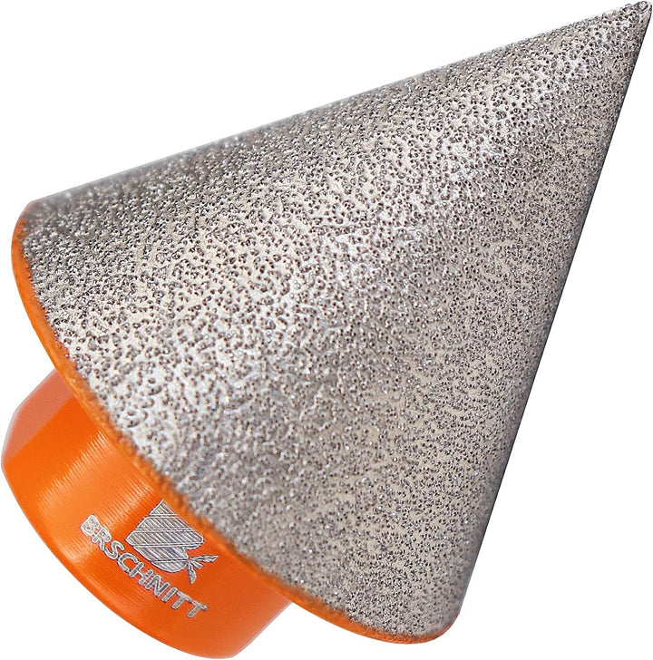 Diamant-Fasenbohrer 35mm - BRSCHNITT Diamant Fasenbits Fingerfräser zum Vergrössern Löcher in Fliese