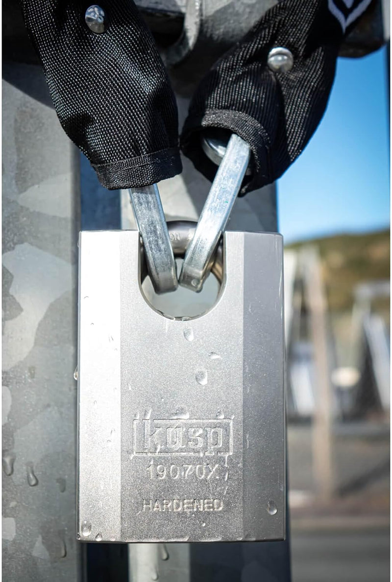Kasp K19070XD, Silber/grau, Closed Shackle, closed shackle