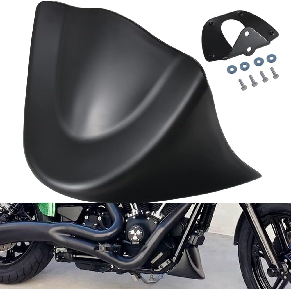 KATUR Motorrad Kinnverkleidung Unterer Frontspoiler Luftdamm Kompatibel Mit Harley Davidson Sportste