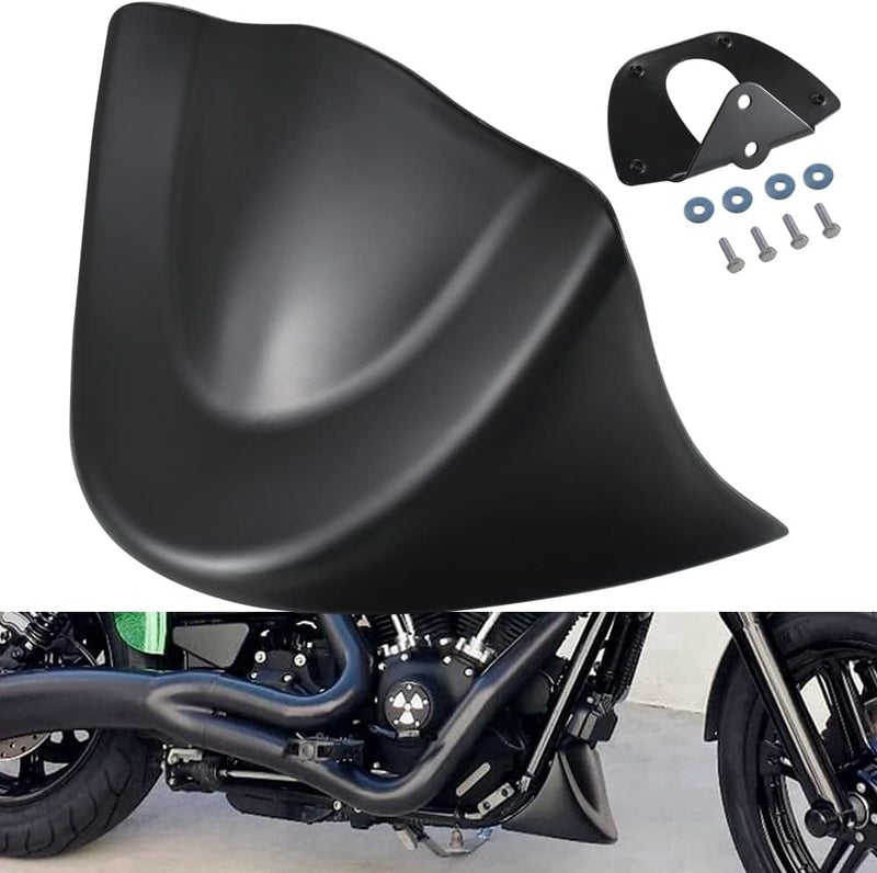 KATUR Motorrad Kinnverkleidung Unterer Frontspoiler Luftdamm Kompatibel Mit Harley Davidson Sportste