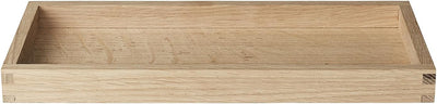 blomus -BORDA- Tablett S aus massivem Eichenholz, Serviertablett aus Massivholz, geeignet als Deko S