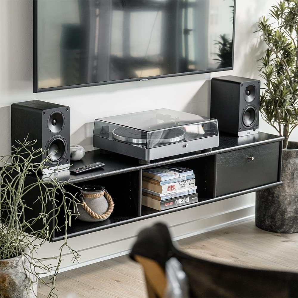 ELAC Kompakt Lautsprecher Debut ConneX DCB41, Boxen für Audiowiedergabe via HDMI, USB, Phono & Bluet