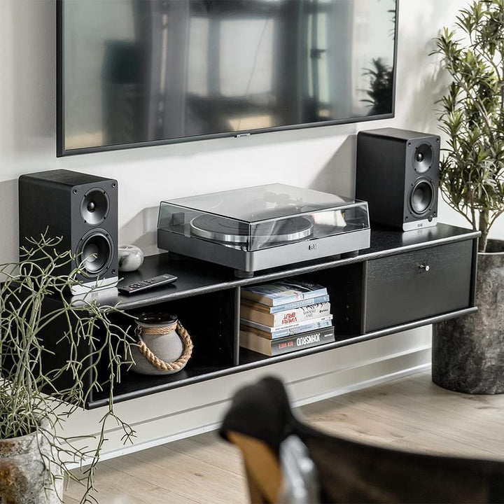 ELAC Kompakt Lautsprecher Debut ConneX DCB41, Boxen für Audiowiedergabe via HDMI, USB, Phono & Bluet