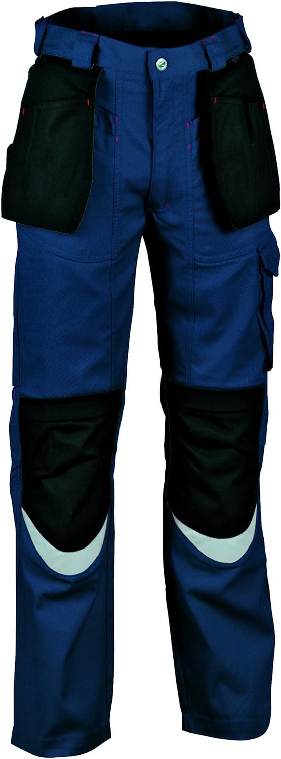 Cofra Bundhose Bricklayer mit Cordura Arbeitshose 290g/m² 40-00V01502-44 44 Navy / Black, 44 Navy /