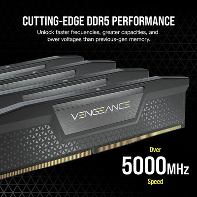 Corsair VENGEANCE DDR5 RAM 64GB (2x32GB) 6200MHz CL32 Intel XMP iCUE Kompatibel Computer Speicher -