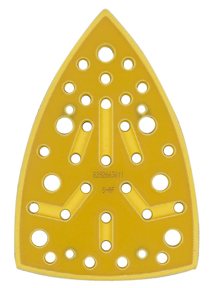 Mirka Schleifschuh Härtegrad Medium + Schutzauflage 100x152x152mm Klett für Deltaschleifer Schwingsc