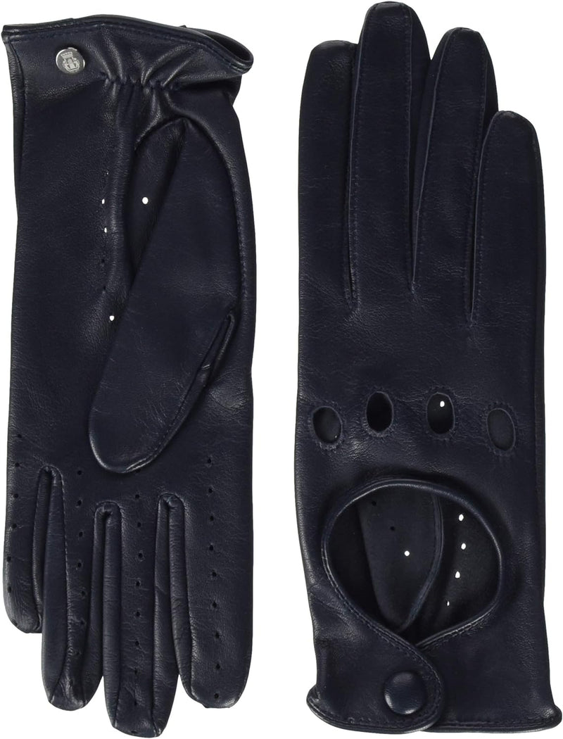 Roeckl Damen Rom Autofahrer Handschuhe, Classic Navy, 7.5