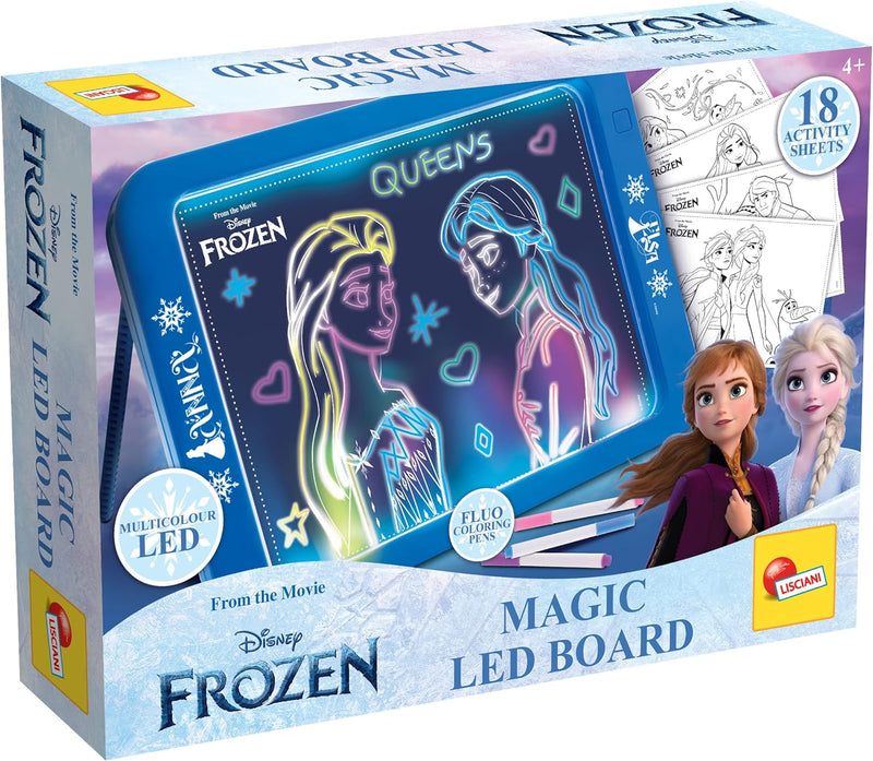 Lisciani Giochi 92949 Frozen Magic Led Board, Mehrfarbig