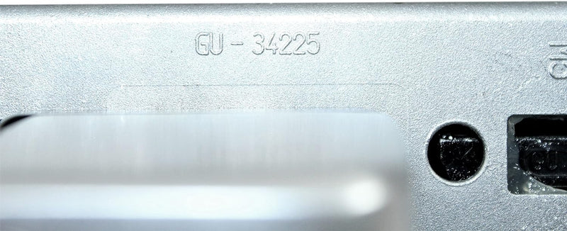 SN-TEC GU Schiebetür PSK Drehgriff DIRIGENT 966/976, 34225 oder auch 30152, DIN Rechts silber EV1 mi