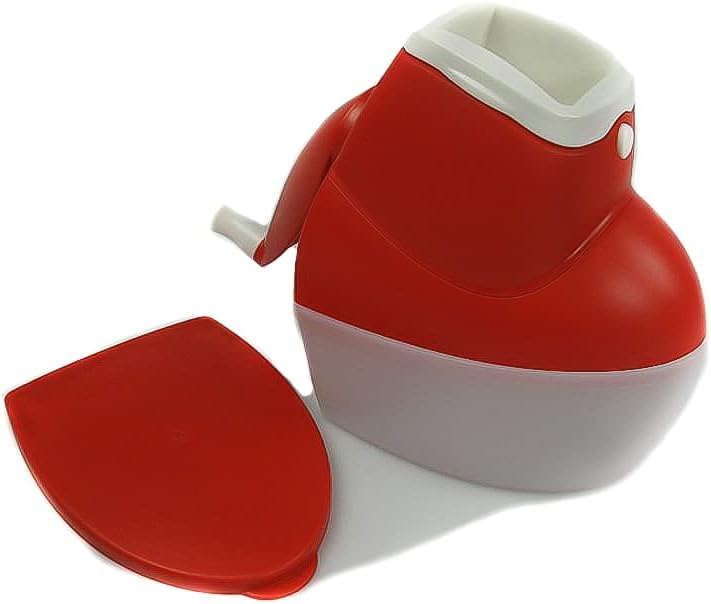 TUPPERWARE Chef Mahl-Chef rot-weiss D126 Reibe Nüsse Käsereibe Universalmühle