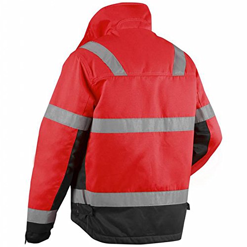 Blaklader 48621811 WINTERJACKET, Rot/Schwarz, grootte S High Vis Rot/Schwarz S, High Vis Rot/Schwarz