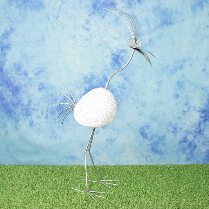 Gebrüder Lomprich Steinvogel Edelstahl SV 807, Höhe ca. 80 cm