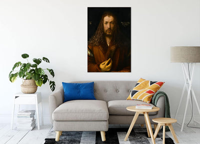 Generisch Albrecht Dürer - Selbstbildnis als Leinwandbild / Grösse: 100x70 cm / Wandbild / Kunstdruc