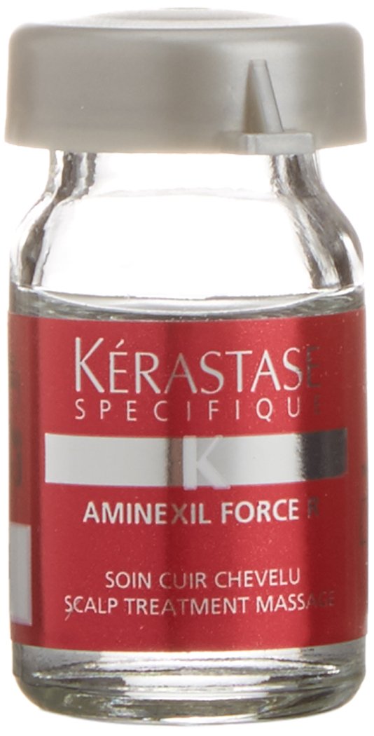 Kerastase Specifique Aminexil Force R 10 * 6 ml - Kopfhautbehandlung, 1er Pack (1 x 1 Stück)