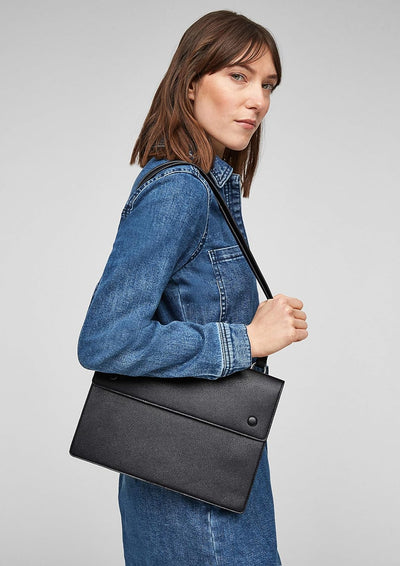 s.Oliver (Bags) Damen 201.10.102.30.300.2061168 City Bag 1 Grey / Black, 1 Grey / Black