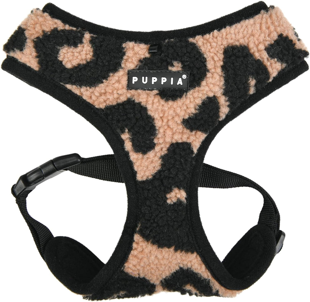 Puppia Hundegeschirr für kleine und mittelgrosse Hunde - Serval Harness A - verstellbar und komforta