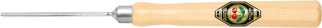 "KIRSCHEN" Werkzeuge 5311005 | Zierschnitzeisen gerade, 0,5mm, Stich 11 Stich 39 gebogen 0,5mm Beige