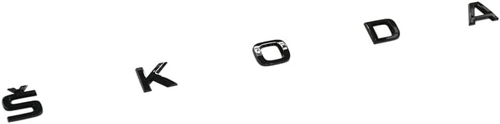 Skoda 5LG853687C041 Schriftzug Emblem Buchstaben Blackline Logo, schwarz