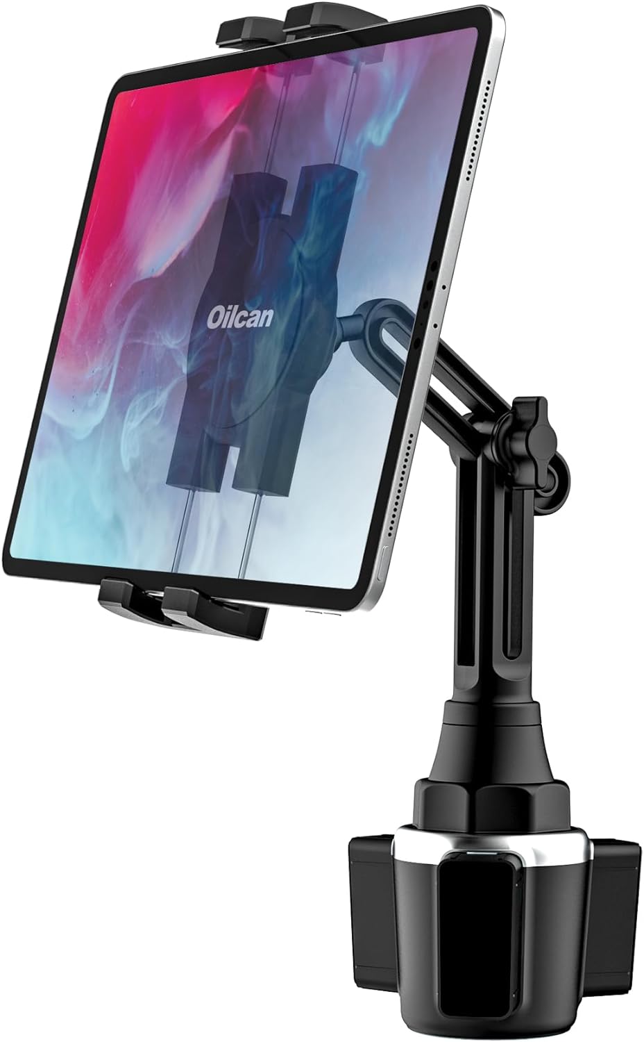 Oilcan Getränkehalter Autohalterung Tablet Halterung, KFZ Tablet Handyhalter Becherhalter mit verste