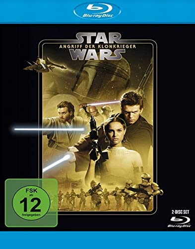 Star Wars 1-6 Paket (Teil 1+2+3+4+5+6) Dunkle Bedrohung, Angriff der Klonkrieger, Rache der Sith, Ei