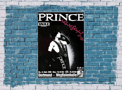 Prince - Lovesexy, Dortmund 1988 » Konzertplakat/Premium Poster | Live Konzert Veranstaltung | DIN A