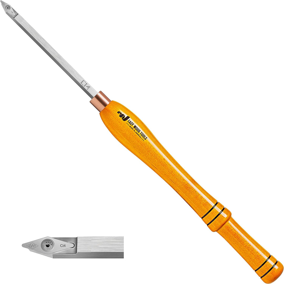 Easy Wood Tools Mid Size Detailer (7300) mit Hartmetalleinsatz Cutter Drehmaschine Holzdrehwerkzeug