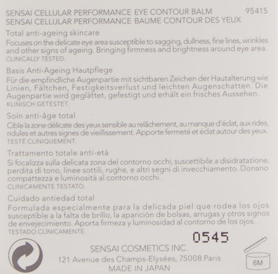 SENSAI Cellular Performance Basis Augenbalsam 15 ml