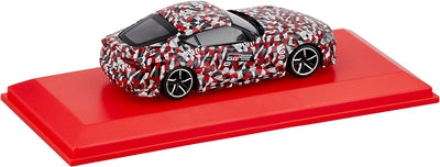 Tarmac T64K-002-TEST Toyota GR Supra Test Car rot/weiss/schwarz Massstab 1:64 Modellauto