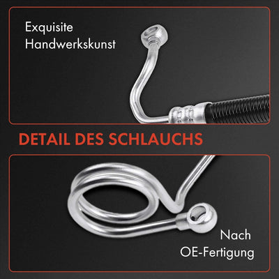 Frankberg Servolenkung Schlauch Kompatibel mit A6 4B2 C5 2.5L 1997-2005 A6 Avant 4B C5 2.5L 1997-200