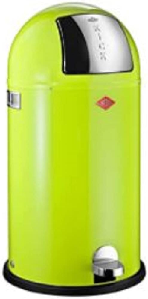 Wesco Kickboy Abfallsammler Metall Limegrün 40 L Limegreen, Limegreen