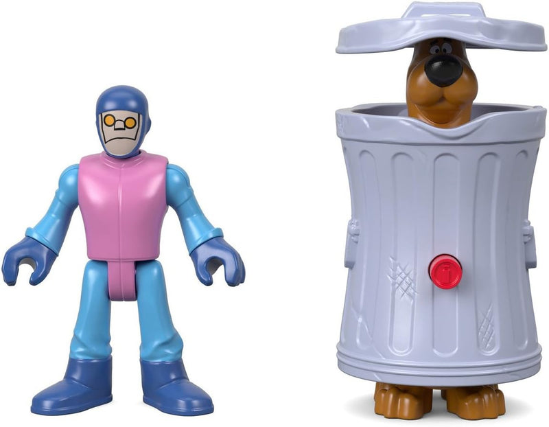 Fisher-Price Imaginext Doo Hiding Scooby & Funland Robot Figures, Multi Color